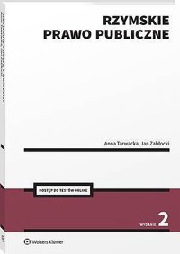 Rzymskie prawo publiczne - Anna Tarwacka, Jan Zabłocki - książka