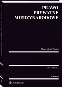 Prawo prywatne międzynarodowe - Maksymilian Pazdan - książka