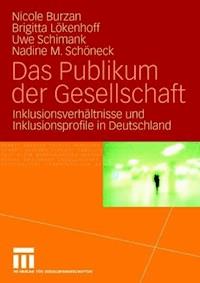 Das Publikum der Gesellschaft - Nicole Burzan - ebook