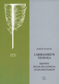 Laboratorium filologa - Pachocki Dariusz - książka