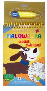 Moja wodna malowanka Słodkie zwierzaki -  - książka