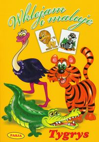 Wklejam i maluję Tygrys -  - książka