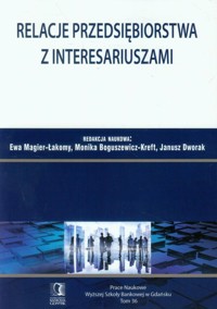 Relacje przedsiębiorstwa z interesariuszami -  - książka