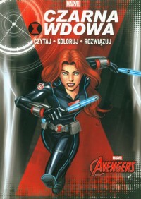 Czytaj, koloruj, rozwiązuj. Czarna Wdowa. Marvel Avengers -  - książka
