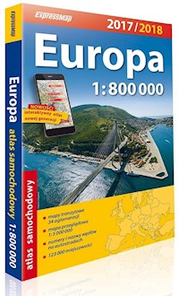 Europa atlas samochodowy 1:800 000 -  - książka