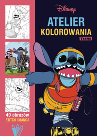 Atelier kolorowania Teens. 40 obrazów. Stitch i Manga. Disney - zbiorowa praca - książka