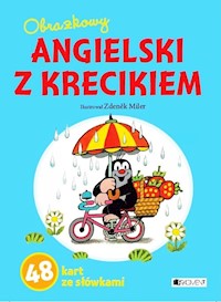 Obrazkowy angielski z krecikiem niebieski -  - książka