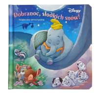 Dobranoc, słodkich snów. Książeczka sensoryczna. Disney - Jagoda Kryk (tłum.), Lisa Marsoli - książka