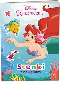 Disney Księżniczka Scenki z naklejkami -  - książka