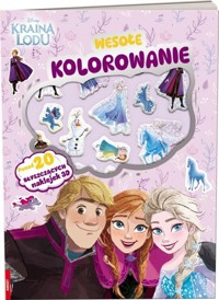 Disney Kraina Lodu. Wesołe kolorowanie - zbiorowa praca - książka