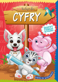 Minikaligrafia. Cyfry. Zeszyt z rowkami do pisania - zbiorowa praca - książka