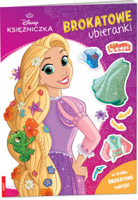 Disney Księżniczka. Brokatowe Ubieranki -  - książka