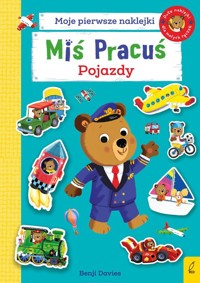 Miś Pracuś Pojazdy Książka z naklejkami - Davies Benji - książka