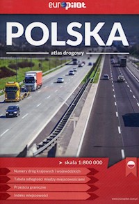 Polska atlas drogowy 1:800 000 -  - książka