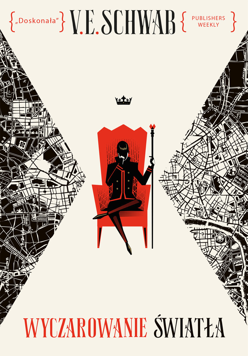 Wyczarowanie światła - Victoria Schwab (V.E. Schwab) - książka
