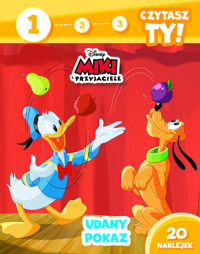 1, 2, 3, czytasz ty! Poziom 1. Udany pokaz. Disney Miki i Przyjaciele - Lekan Elżbieta - książka