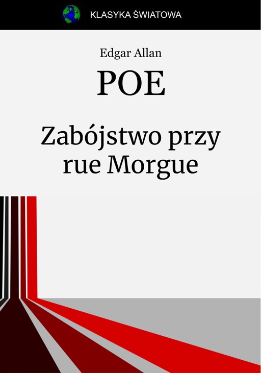 Okładka książki Zabójstwo przy rue Morgue