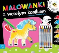 Malowanki z wesołym konikiem Gruby obrys -  - książka