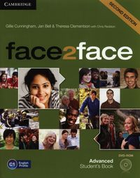 face2face 2ed Advanced Student's Book + DVD - Cunningham Gillie, Bell Jan, Clementson Theresa - książka