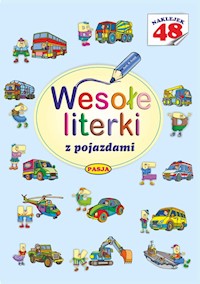 Wesołe literki z pojazdami - Budek Mariola - książka