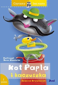 Czytamy bez mamy Kot Papla i kaczuszka - Krzyżanek Joanna - książka