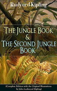 The Jungle Book & The Second Jungle Book (Complete Edition with the Original Illustrations by John Lockwood Kipling) - Rudyard Kipling - ebook