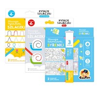 CzuCzu Zestaw rysowanek Syrenki 4+ -  - książka