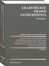 Akademickie prawo zatrudnienia Komentarz -  - książka