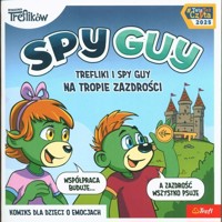 Komiks Spy Guy Trefliki i Spy Guy na tropie zazdrości -  - książka