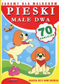 Pieski małe dwa Zabawy dla maluchów -  - książka
