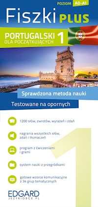 Portugalski dla początkujących Fiszki PLUS - - książka