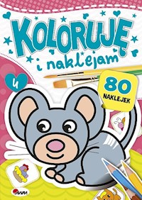 Koloruję i naklejam 4 - Kozera Piotr - książka