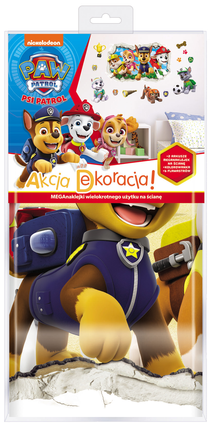 Psi Patrol. Akcja Dekoracja - zbiorowa praca - książka
