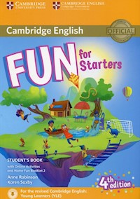 Fun for Starters Student's Book with Online Activities with Audio and Home Fun Booklet 2 - Robinson Anne, Saxby Karen - książka