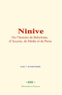 Ninive, ou l’histoire de Babylonie, d’Assyrie, de Médie et de Perse - Louis V. De Saint-Martin - ebook