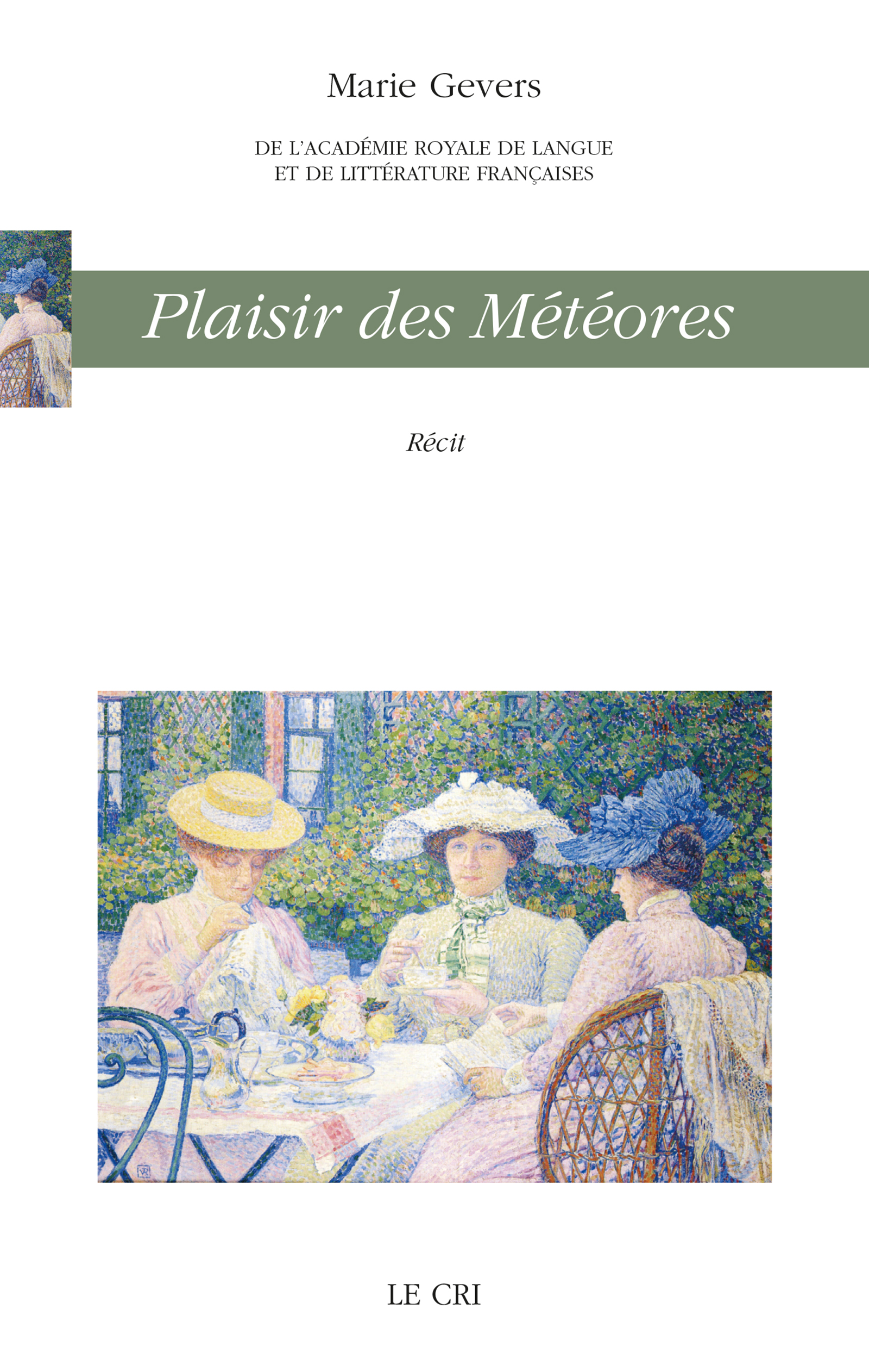 Plaisir des météores - Marie Gevers - ebook