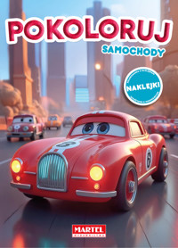 Kolorowanka Pokoloruj samochody z naklejkami - Maciej Ratajczyk - książka