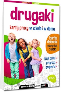 Drugaki Karty pracy w szkole i w domu - Kurdziel Marta - książka