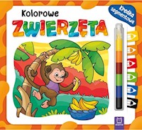 Kolorowe zwierzęta Kredka segmentowa -  - książka