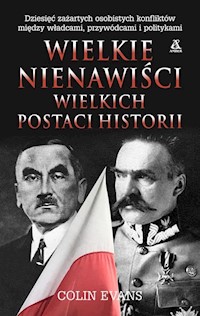 Wielkie nienawiści wielkich postaci historii - Colin Evans - książka