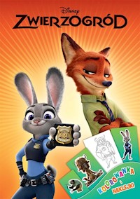 Zwierzogród Kolorowanka i naklejki -  - książka