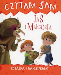 Czytam sam Jaś i Małgosia Książka z naklejkami - Zilio Roberta - książka