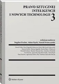 Prawo sztucznej inteligencji i nowych technologii 3 -  - książka