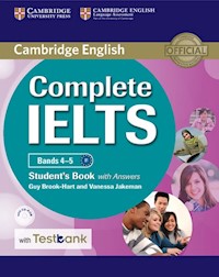 Complete IELTS Bands 4-5 Student's Book with Answers with CD-ROM with Testbank - Brook-Hart Guy, Jakeman Vanessa - książka