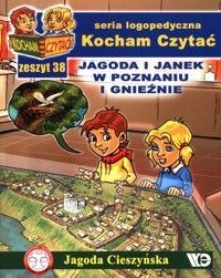 Kocham Czytać Zeszyt 38 Jagoda i Janek w Poznaniu i Gnieźnie - Cieszyńska Jagoda - książka