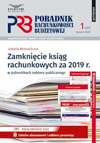 Zamknięcie ksiąg rachunkowych za 2019 r.w jednostkach sektora publicznego - Motowilczuk Izabela - książka