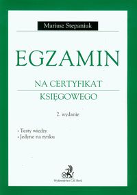 Egzamin na certyfikat księgowego - Stepaniuk Mariusz - książka