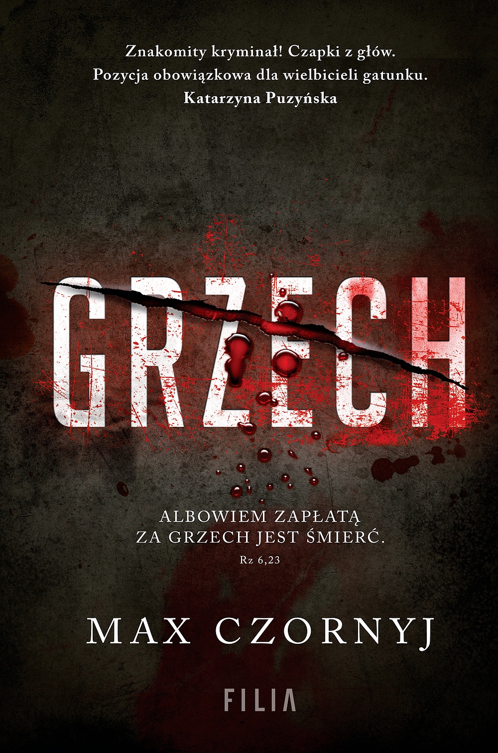 Grzech. Seria o komisarzu Eryku Deryle. Tom 1 - Max Czornyj - książka