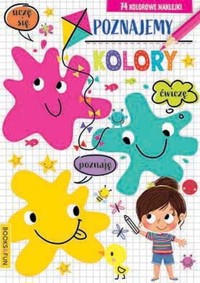 Poznajemy kolory z naklejkami -  - książka