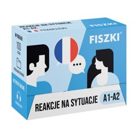 Francuski. Fiszki. Reakcja na sytuacje. Poziom A1/A2 - zbiorowa praca - książka